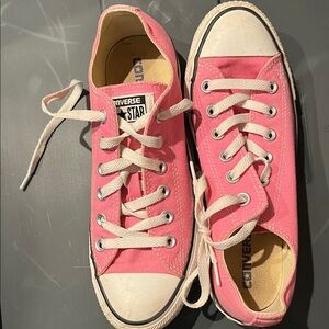 Converse Star Pink Canvas Sneakers